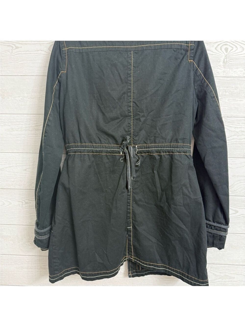 22 Women’s Navy Blue Rain Utility Jacket. Size M - Picture 6 of 7